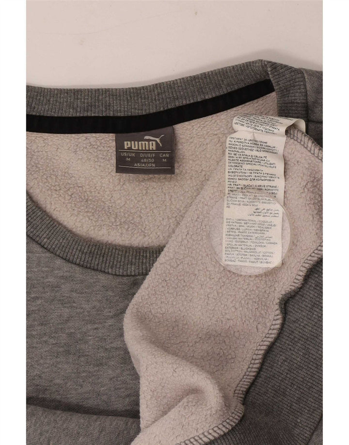 Puma Sweatshirt til mænd Medium Grey Flecked Bomuld