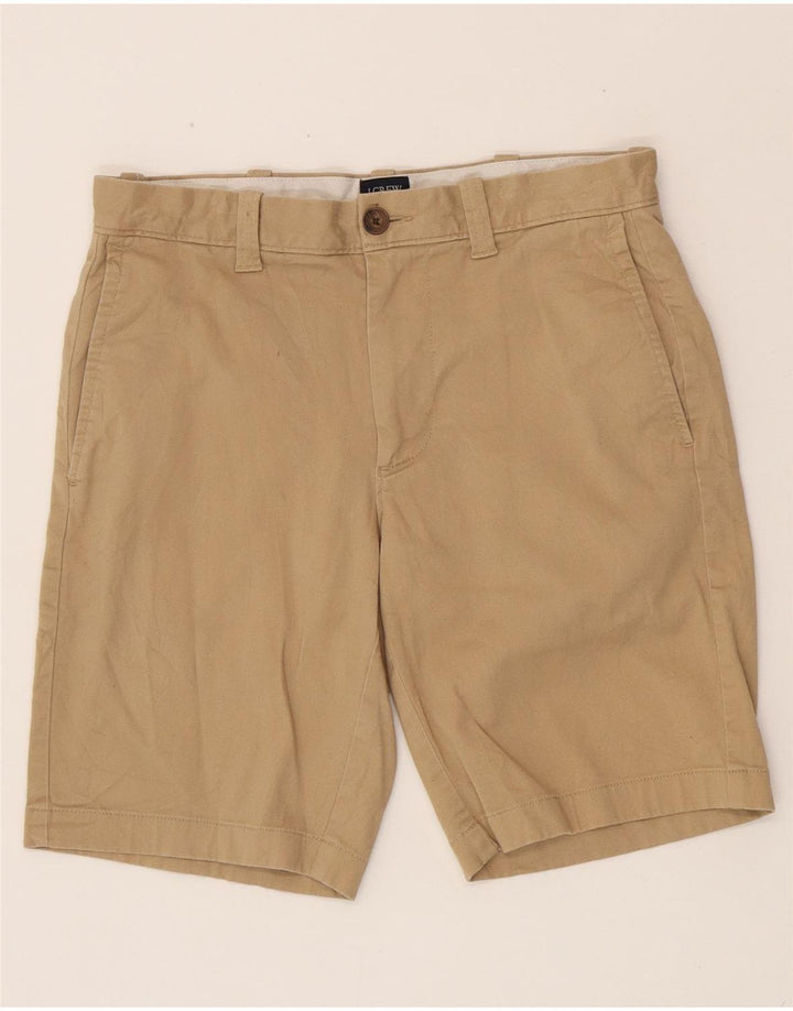 J. CREW Mens Chino Shorts W28 Medium  Beige Cotton Vintage J. Crew and Second-Hand J. Crew from Messina Hembry 