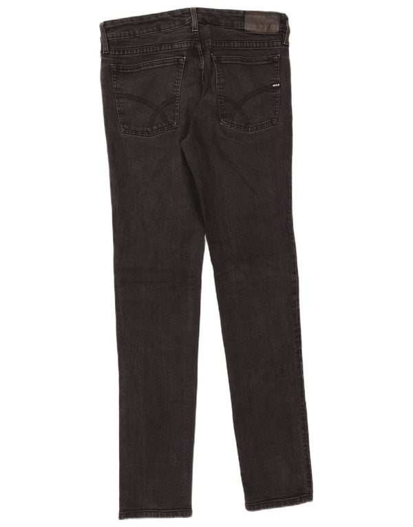 Gas Womens Anders Slim Jeans W33 L34 Black Cotton