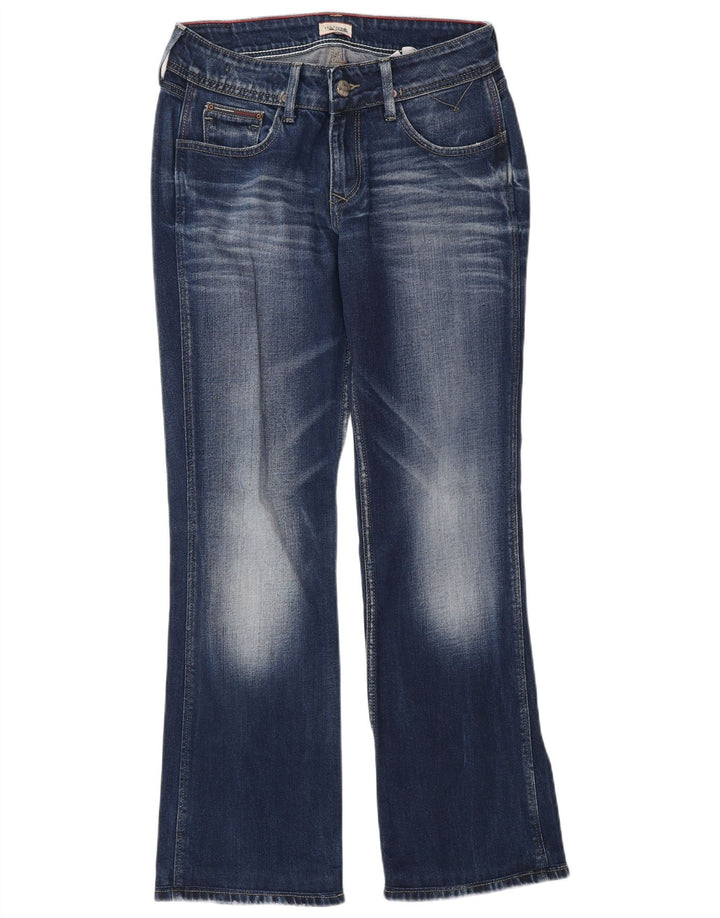 Tommy Hilfiger Dame Bootcut Jeans W28 L30 Blå Bomuld