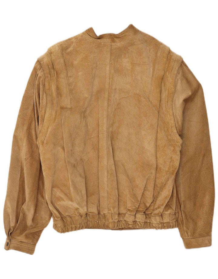 Skinni Dame Ruskindsjakke IT 48 XL Beige