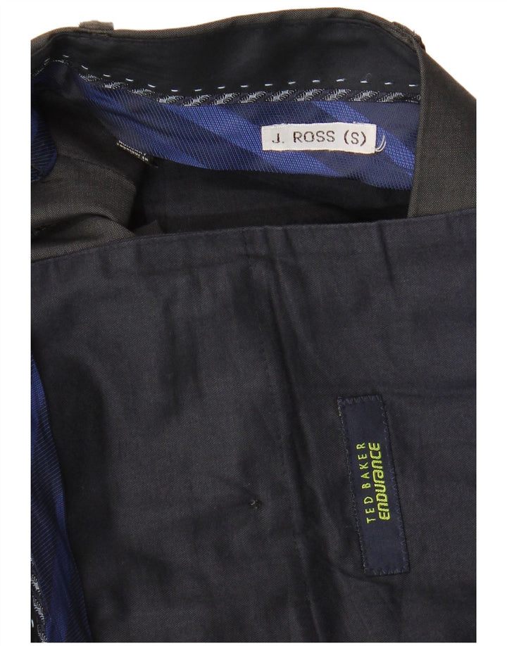 TED BAKER Lige jakkesæt til mænd W34 L29 Grå