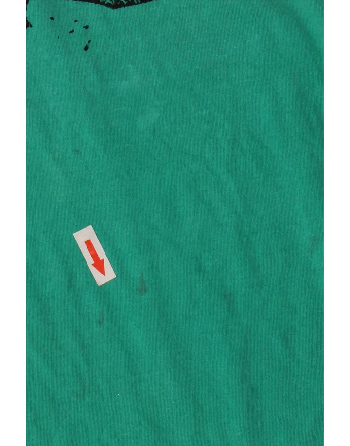 Fila Herre Grafisk T-Shirt Top XL Grøn