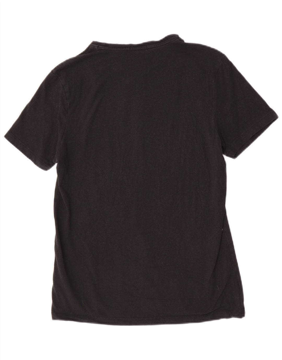 Liu Jo Herre grafisk T-shirt Top Lille sort bomuld
