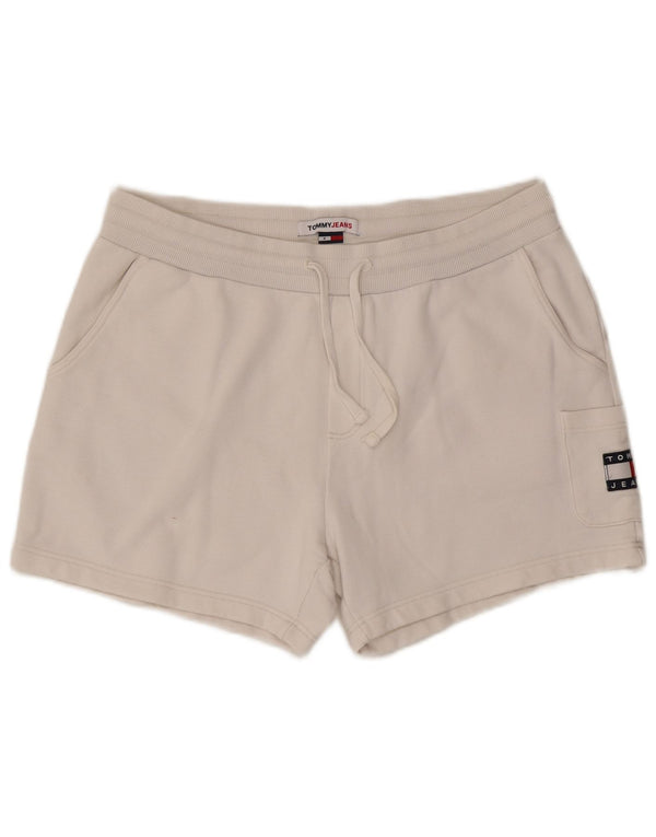 Tommy Hilfiger Sportsshorts til kvinder UK 16 Large White Bomuld