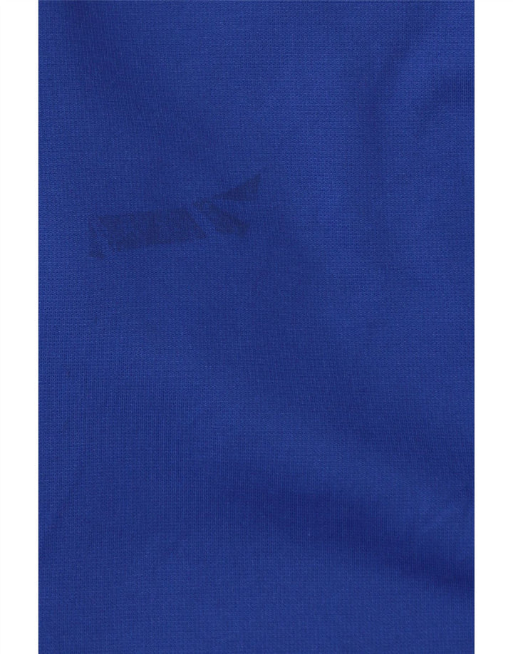 Nike Herre Therma-Fit Graphic Sweatshirt Jumper Medium Blue Polyester