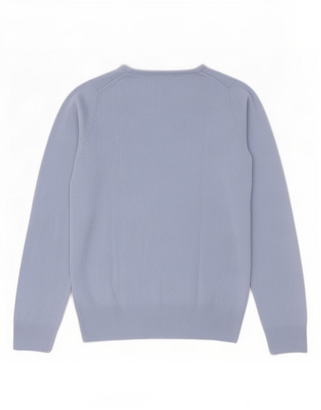 Marks & Spencer Dame sweater med rund hals DK 8 Lille blå akryl
