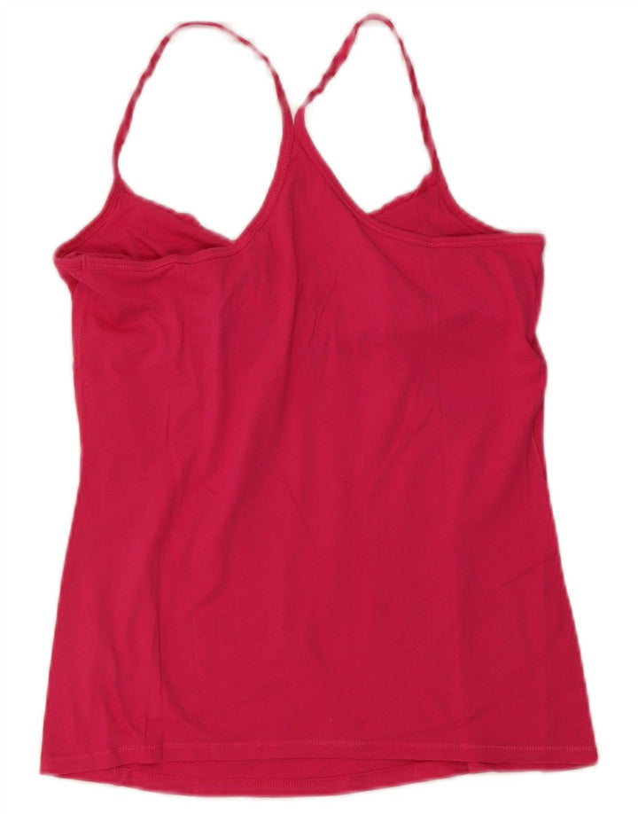 Gas Dame Cami Top UK 12 Medium Pink Bomuld