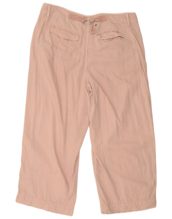 Marks & Spencer Dame-Pegged Chino-bukser UK 22 3XL W42 L28 Pink Bomuld