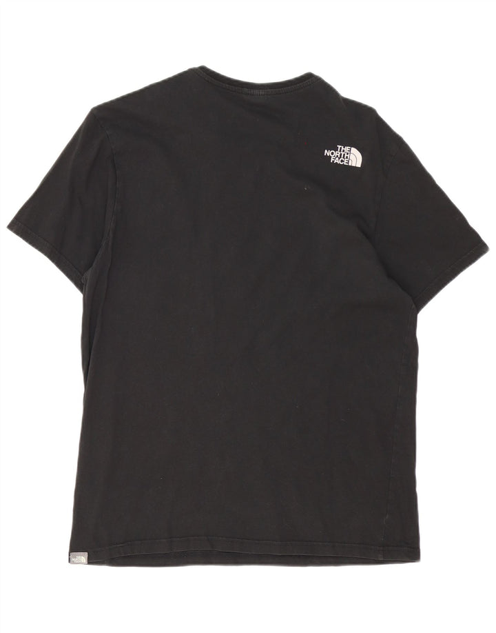 The North Face Herre T-Shirt Top Medium Sort Bomuld