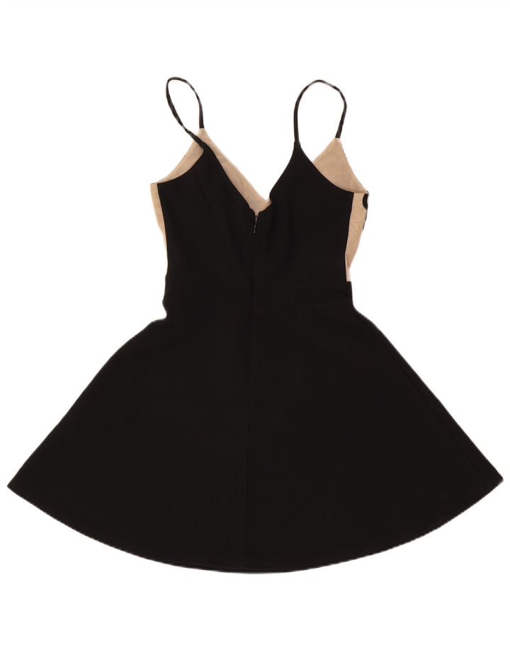 Lipsy Womens Sundress UK 8 Small Black Colourblock