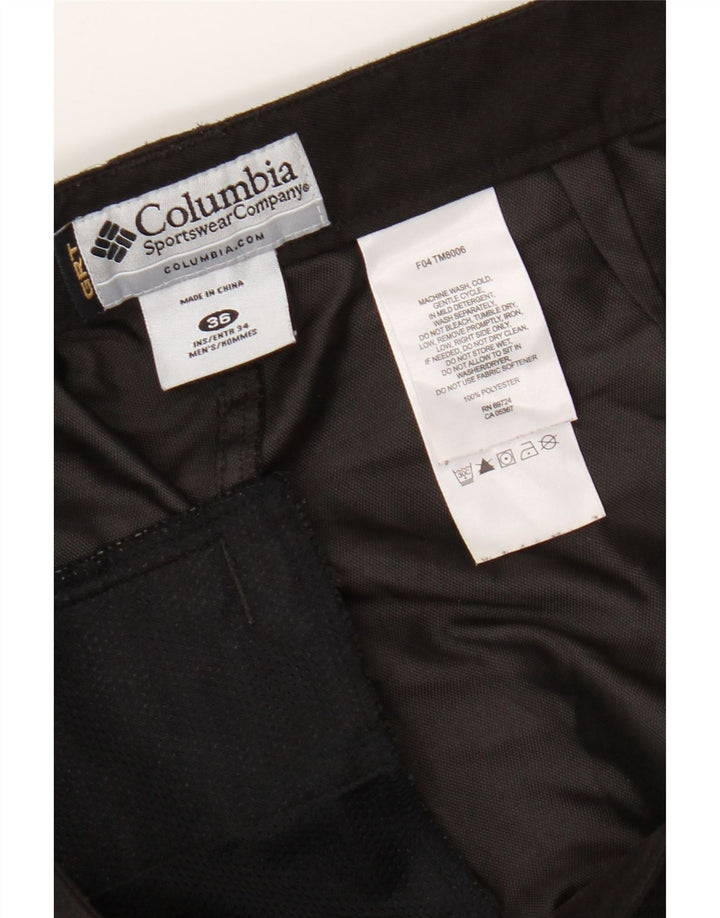 Columbia Straight Cargo bukser til mænd W36 L33 brun polyester