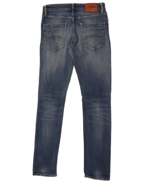 Tommy Hilfiger Herre Scanton Heritage Slim Jeans W30 L34 Blå Bomuld