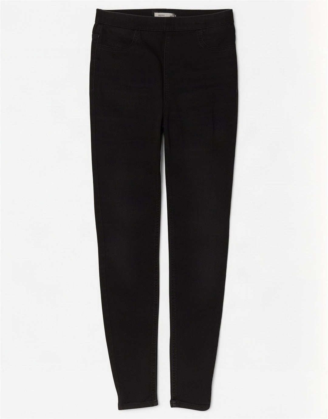 Marks & Spencer Dame Jegging Jeans UK 12 Medium W30 L29 Sort Bomuld