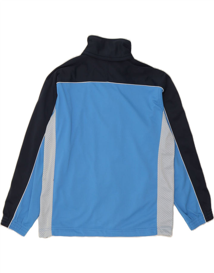 CHAMPION Mens Tracksuit Top Jacket Small Blue Colourblock Polyester Vintage Champion and Second-Hand Champion from Messina Hembry 