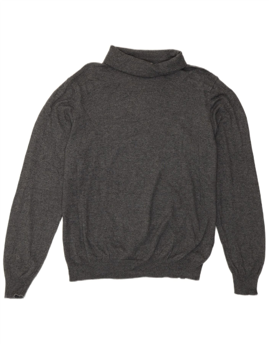 Marks & Spencer Dame Rullehalstrøje DK 14 Stor Grå