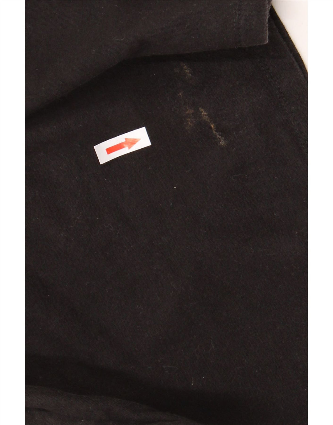 IZOD T-shirt top til kvinder DK 14 Stor sort bomuld