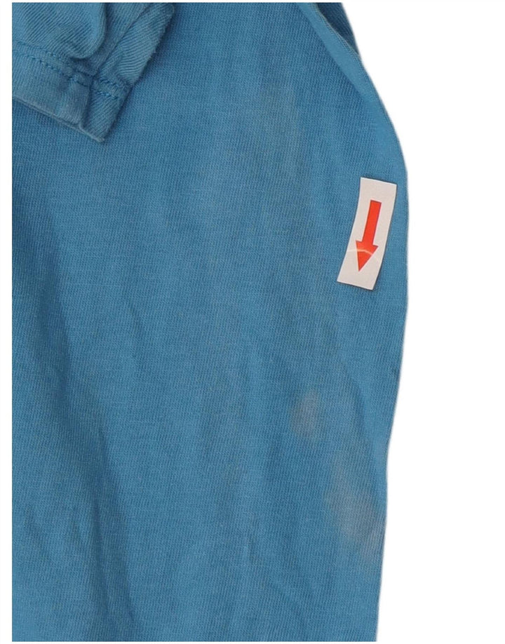 Nike Herre Athletic Cut Grafisk T-Shirt Top Medium Blue
