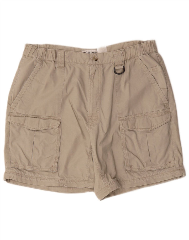 Columbia Herre Cargo Shorts W36 Large Beige