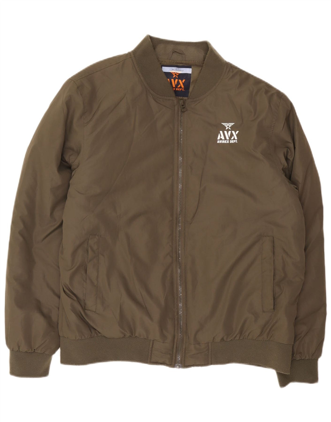 Avirex Bomberjakke til mænd UK 42 XL Khaki Polyester
