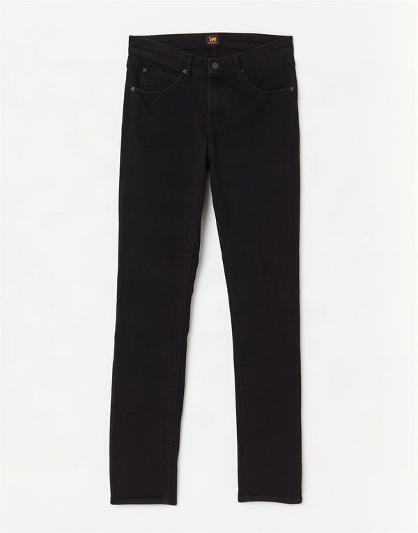 Lee Herre Luke Slim Tapered Jeans W34 L30 Sort Bomuld