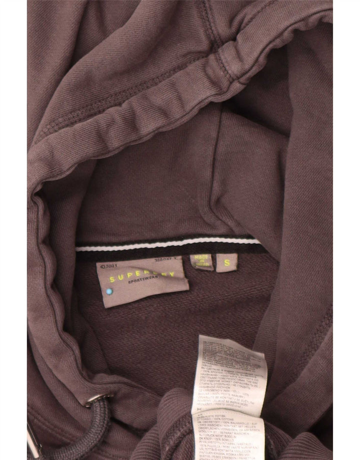 Superdry Hættetrøje til mænd, lille brun bomuld