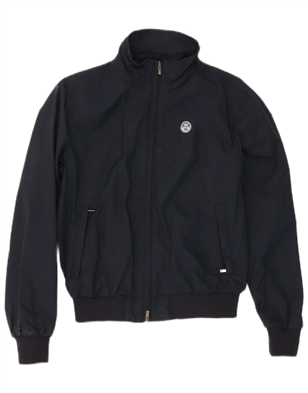 North Sails Herre Bomber Jacket UK 36 Small Navy Blue Polyamide