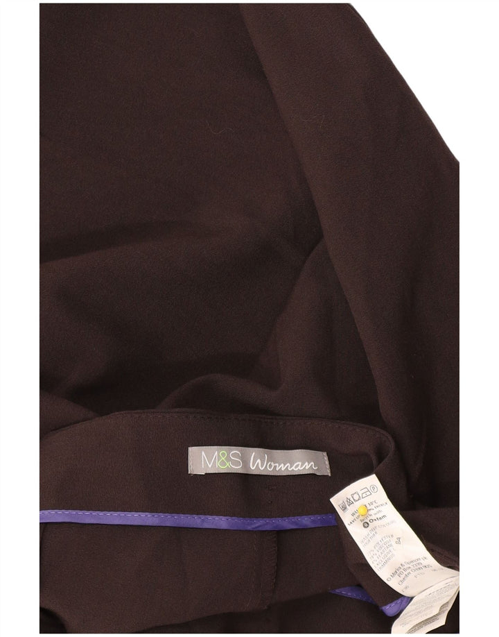 Marks & Spencer Dame Bootcut Casual Bukser UK 12 Medium W30 L29 Grå