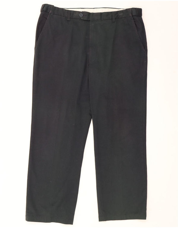 Marks & Spencer Herre Blue Harbor Lige Chinobukser W38 L29 Navy