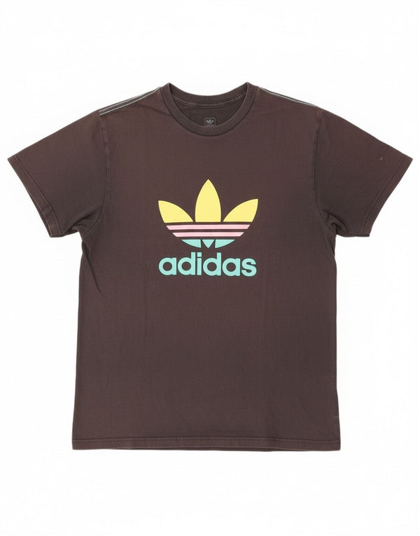 Adidas Grafisk T-shirt til mænd, medium sort