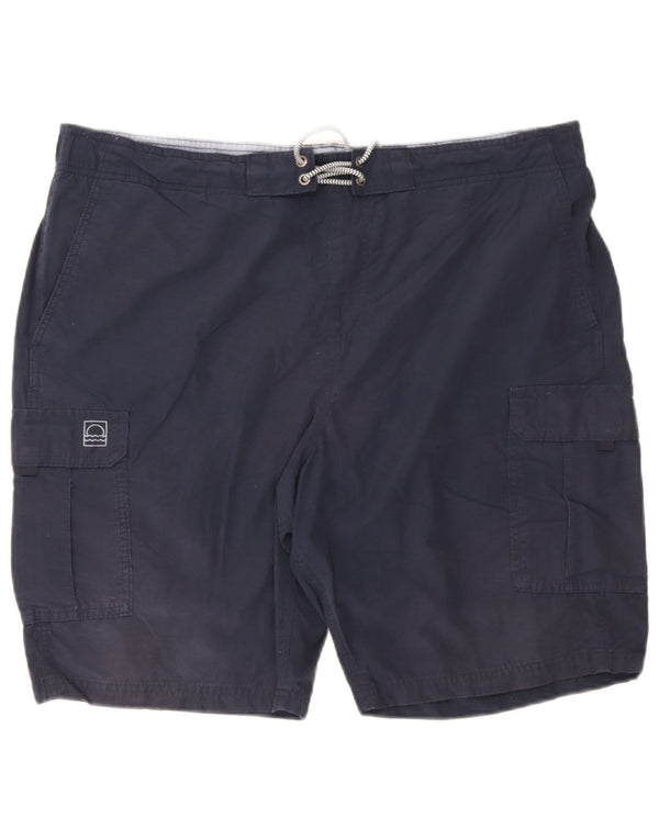 Marks & Spencer Herre Cargo svømmeshorts 2XL W42 Marineblå Bomuld