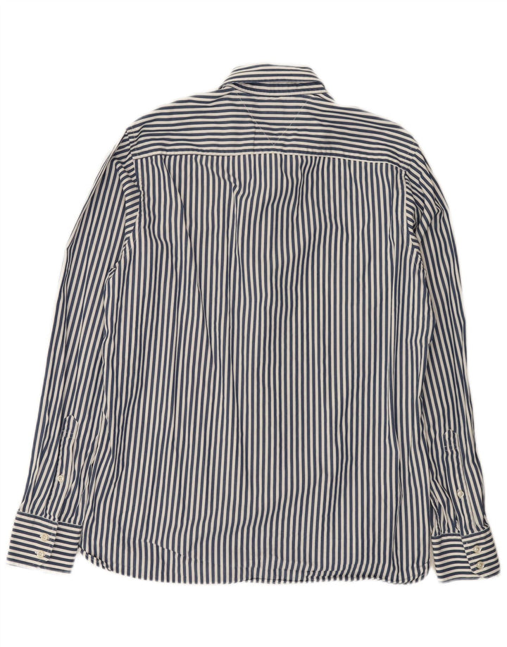 Tommy Hilfiger Herreskjorte Medium Blå Stribet Bomuld