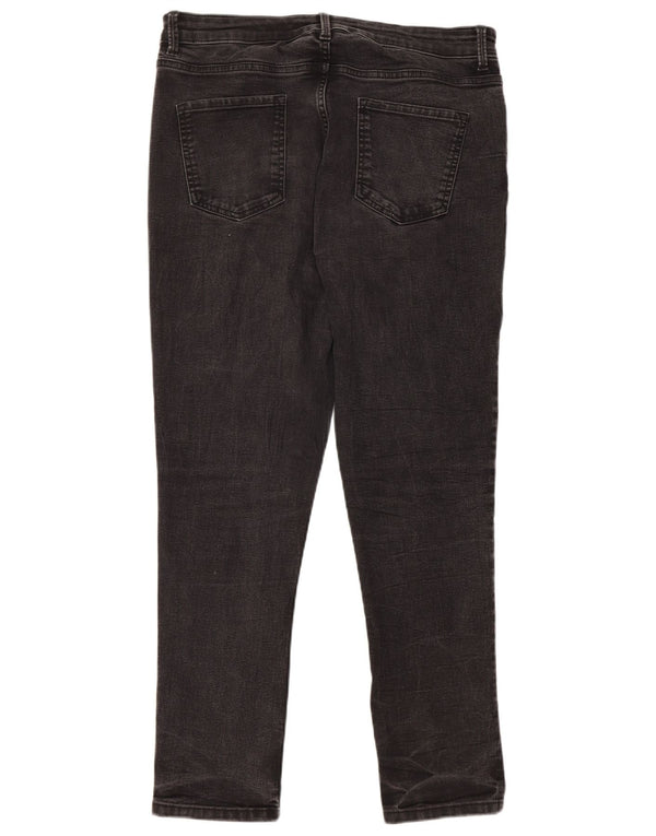Marks & Spencer Womens The Lily Slim Jeans UK 16 Large W34 L28 Black