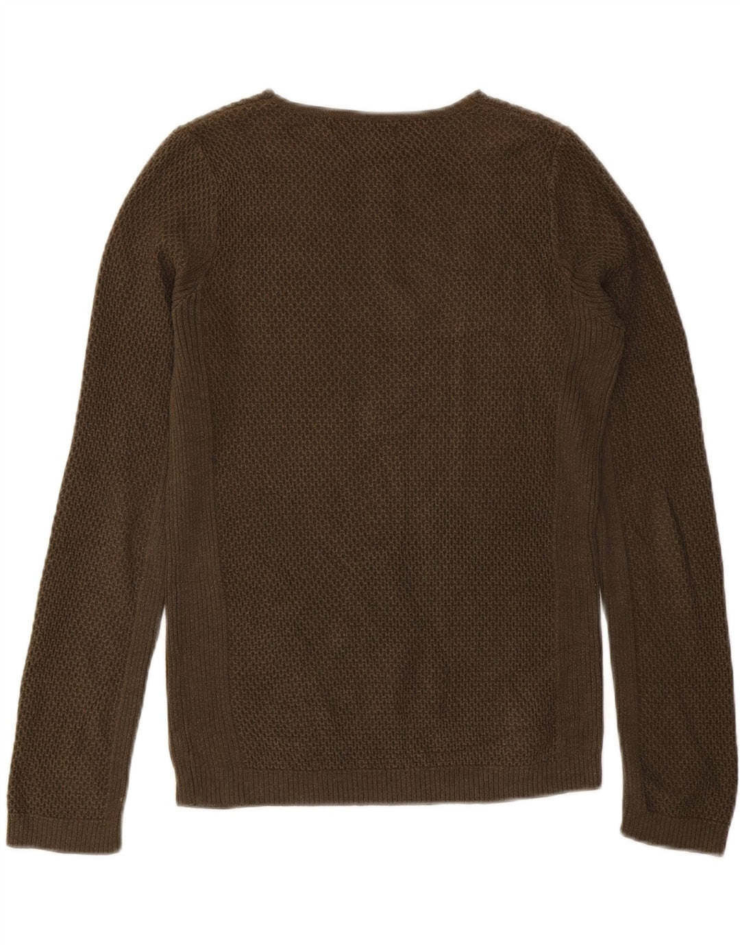 ZARA Mens Boat Neck Jumper Sweater Small Green Vintage Zara and Second-Hand Zara from Messina Hembry 