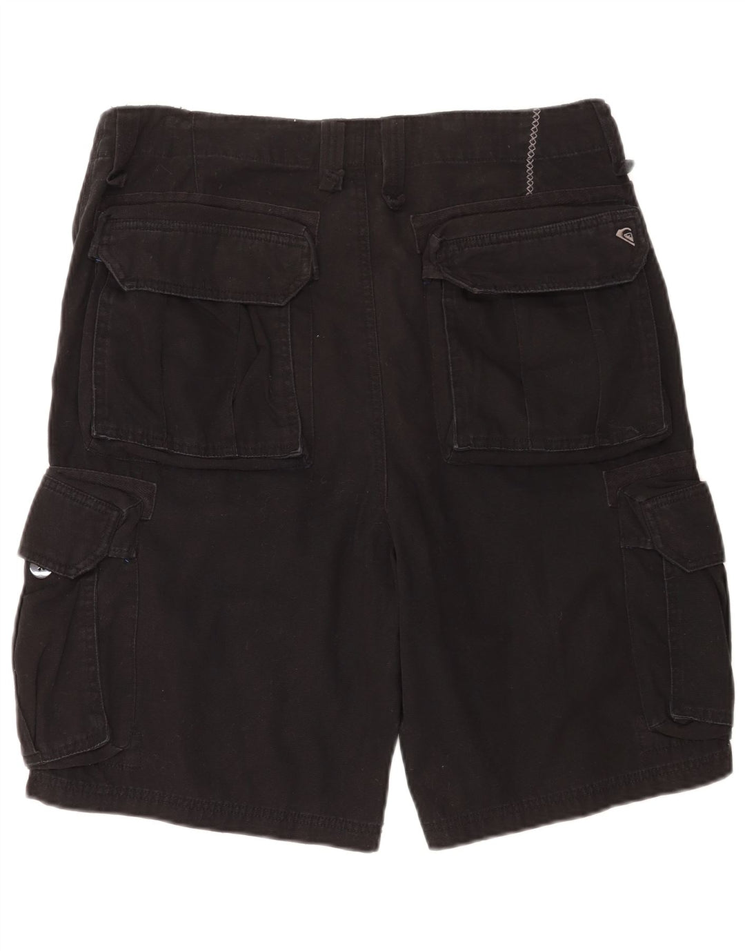 Quiksilver Herre Cargo Shorts W34 Large Black Bomuld