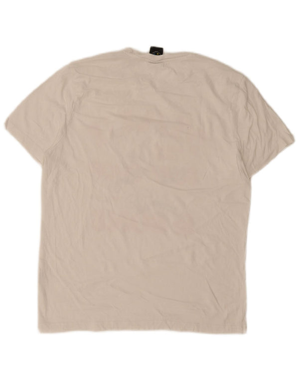 Maui and Sons Herre grafisk T-shirt Top Medium Hvid Bomuld