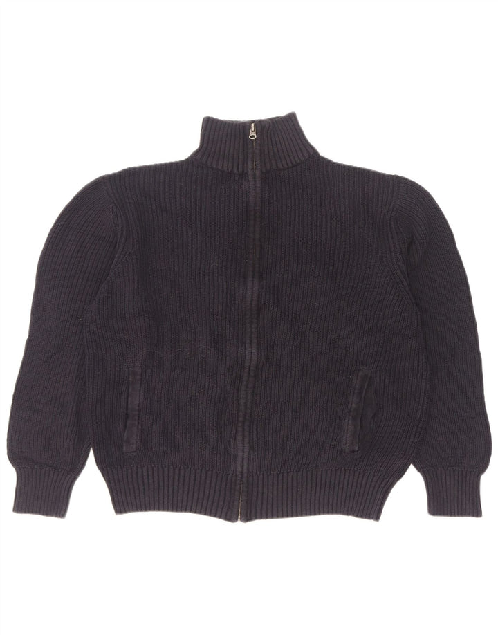 Marks & Spencer herre cardigan sweater Medium marineblå bomuld
