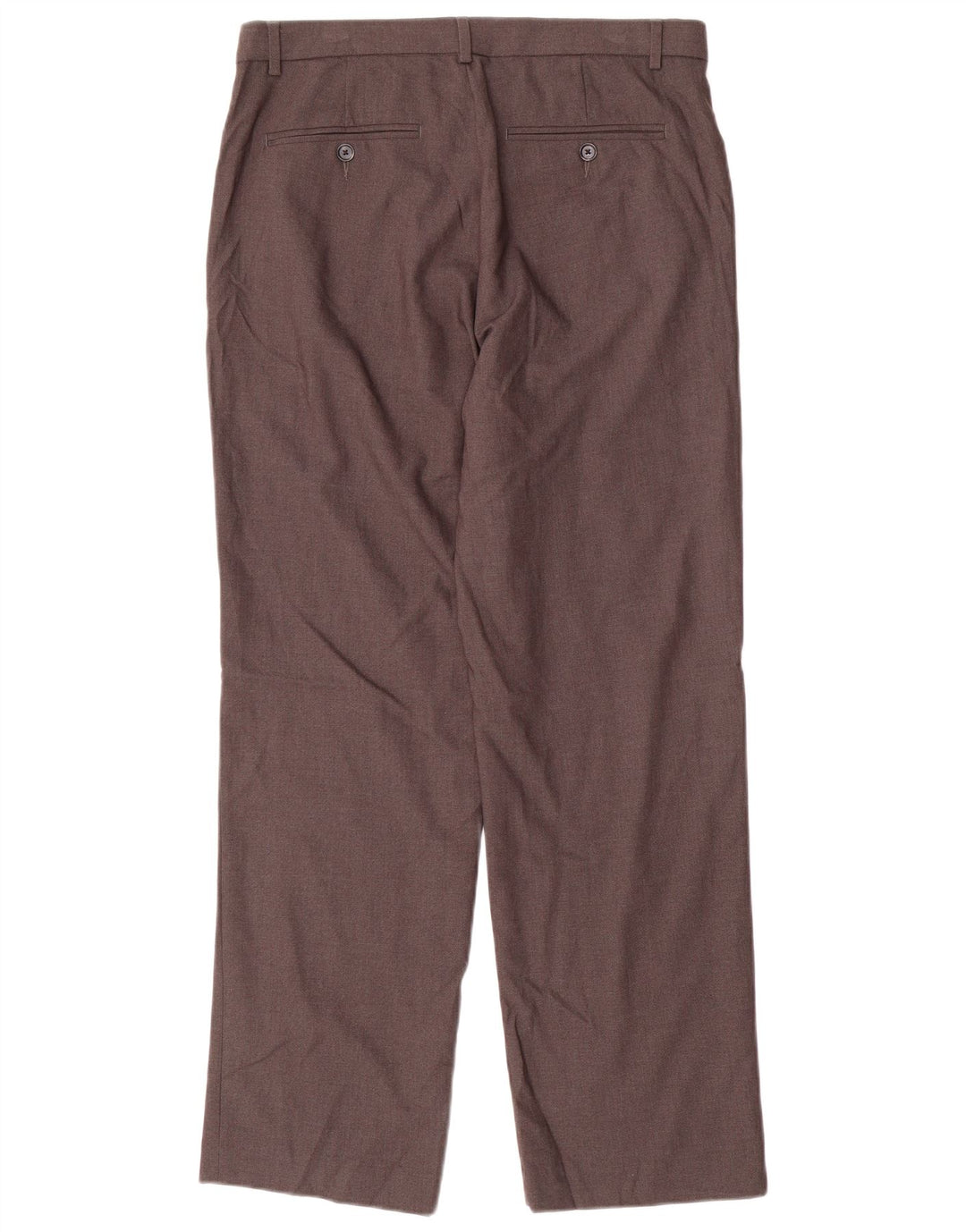 CALVIN KLEIN Lige jakkesæt til mænd W32 L30 Grå polyester