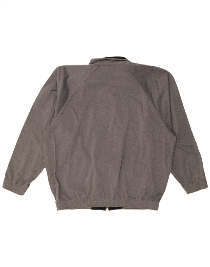 Champion Herre grafisk træningsdragt Topjakke XL Grå Colourblock Polyester