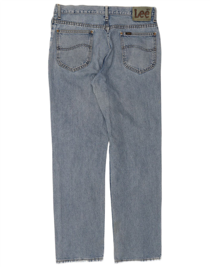 LEE Mens Straight Jeans W36 L33 Blue