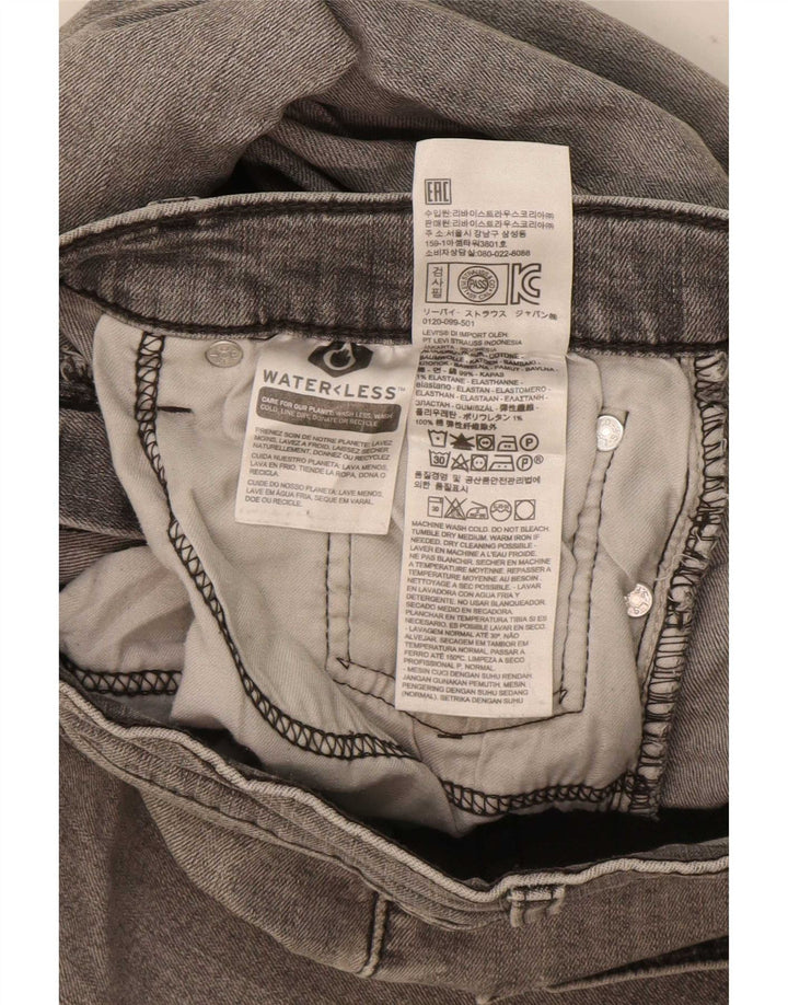 Levi's Herre 511 Slim Jeans W33 L32 Grå Bomuld