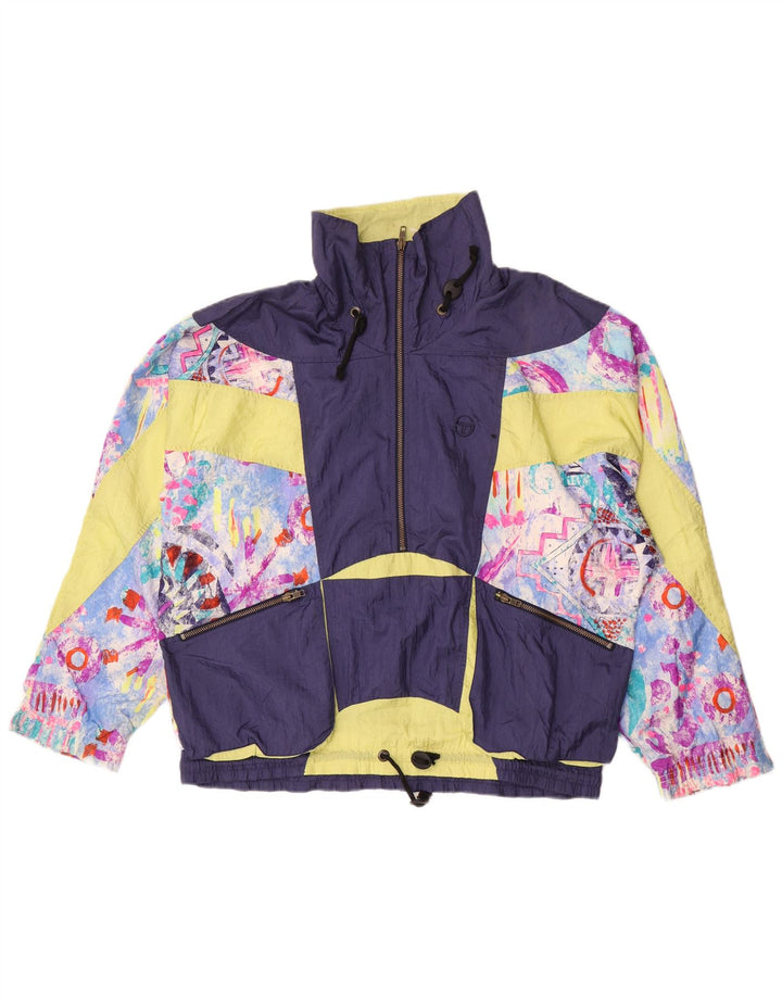 Sergio Tacchini Dame Oversized træningsdragt Topjakke IT 46 Stor Lilla