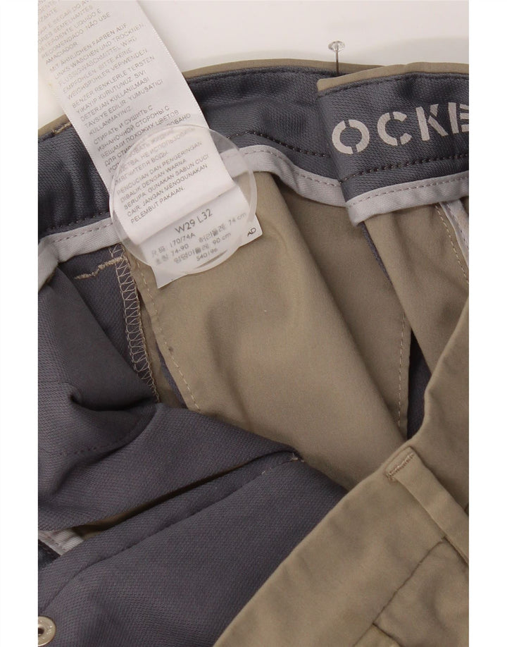 Dockers Herre Slim Chino Bukser W29 L32 Beige Polyester