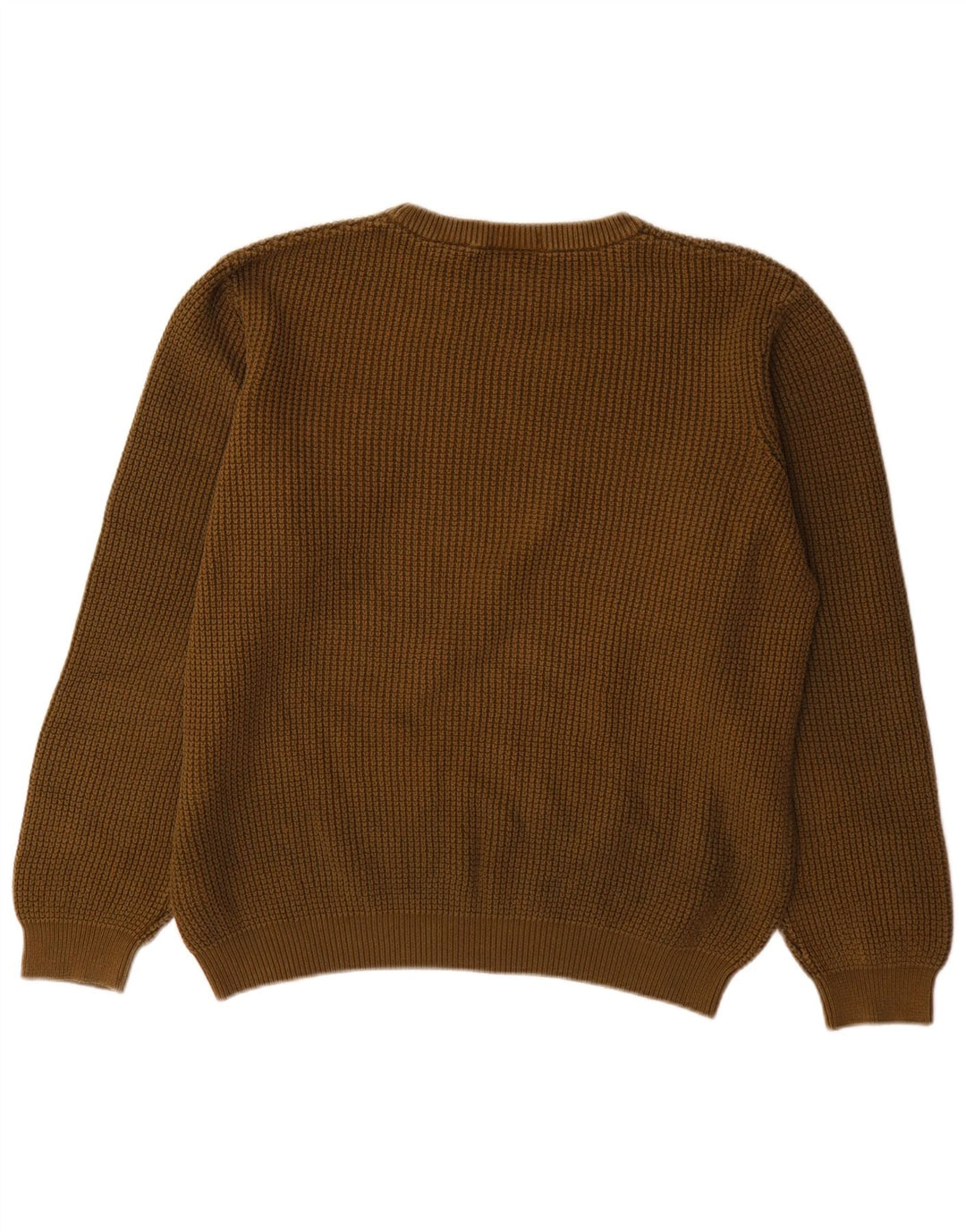 Timberland Herre Crew Neck Jumper Sweater Stor Khaki Bomuld