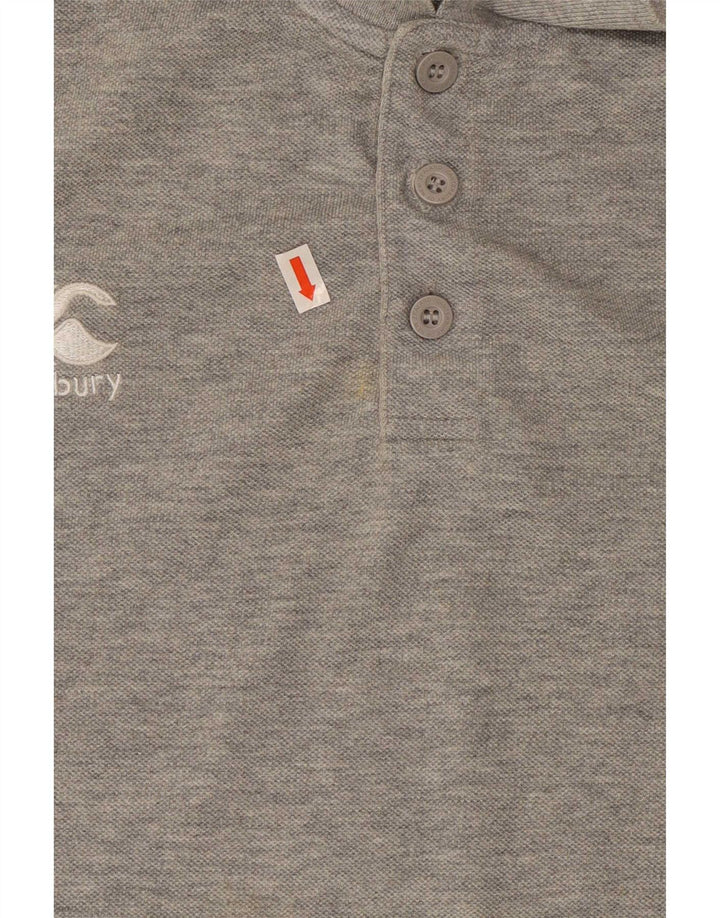 Canterbury herre poloshirt, stor grå