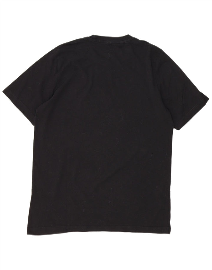 Adidas Herre grafisk T-shirt Top Medium Sort Bomuld