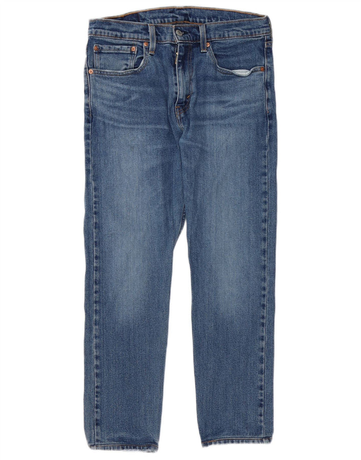 Levi's Herre 512 Slim Tapered Jeans W31 L26 Blå Bomuld