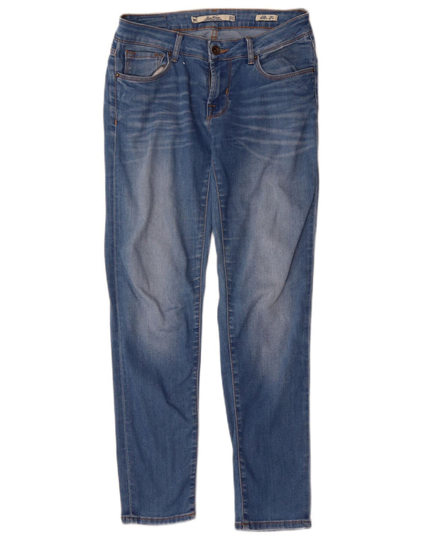Zara Dame Slim Jeans EU 34 2XS W24 L27 Blå