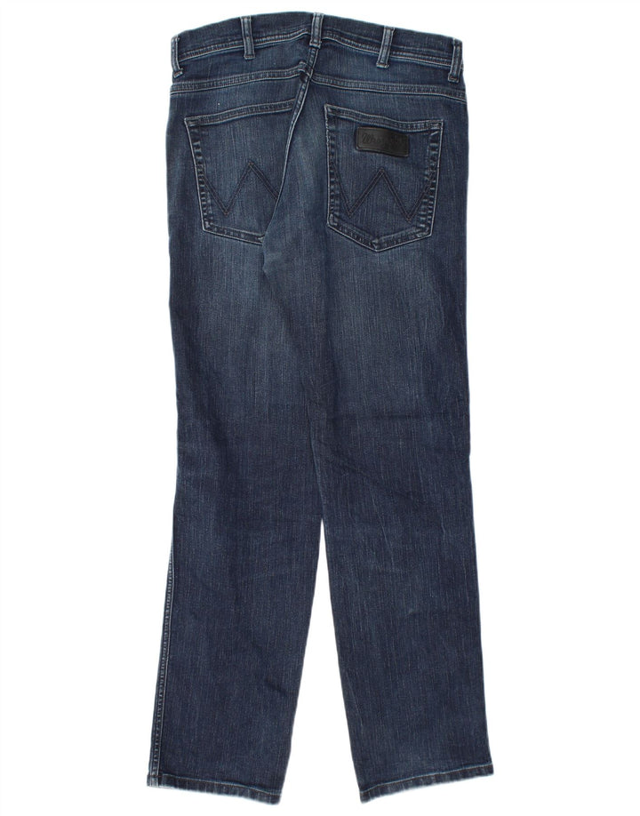 Wrangler Straight Jeans til mænd W30 L30 Blå