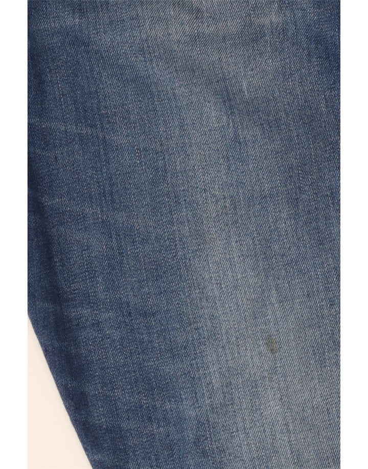 Levi's Herre 506 Straight Jeans W33 L34 Blå Bomuld